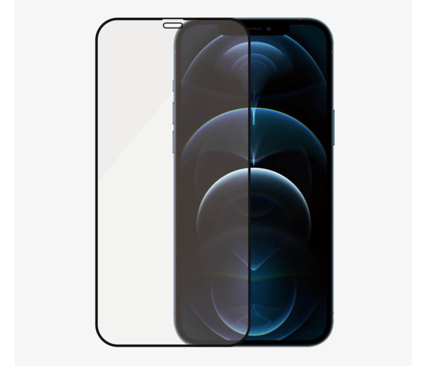 PANZERGLASS Szkło AB CF do iPhone 12 Pro Max czarne - 657520 - zdjęcie